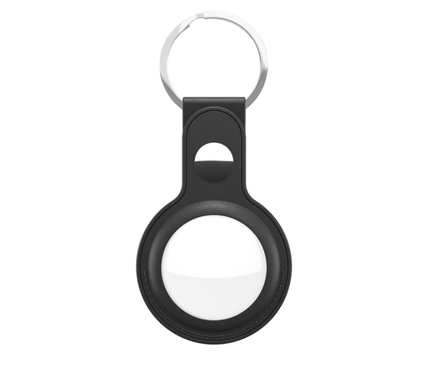 KeyBudz AirTag Keyring skórzane etui ochronne do AirTag black IEOKBATBK - 1172140 - zdjęcie